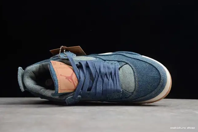 Rep Denim Air Jordan AO2571-401 Nike 4 Levi's x 0505